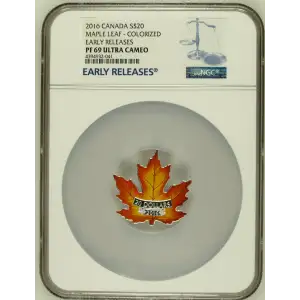2016 MAPLE LEAF - COLORIZED EARLY RELEASES ULTRA CAMEO (2)