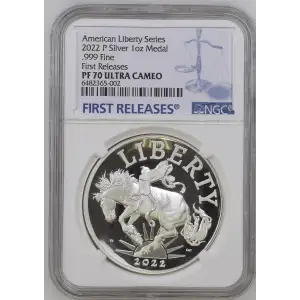 2022 P .999 Fine First Releases American Liberty Series ULTRA CAMEO (2)