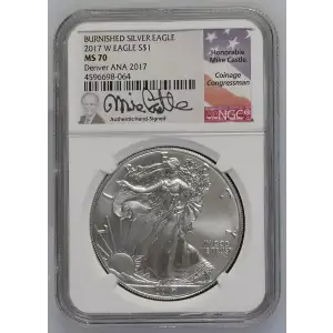 2017 W BURNISHED SILVER EAGLE (2)