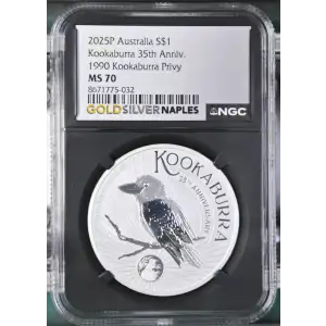 2025P Kookaburra 35th Anniv. 1990 Kookaburra Privy (2)