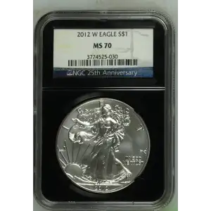 2012 W BURNISHED SILVER EAGLE (2)