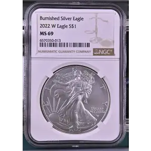 2022 W Burnished Silver Eagle (2)