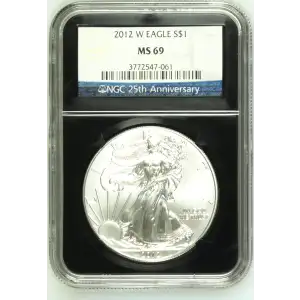 2012 W BURNISHED SILVER EAGLE (2)