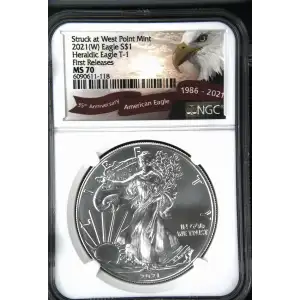 2021(W) Heraldic Eagle T-1 First Releases Struck at West Point Mint (2)