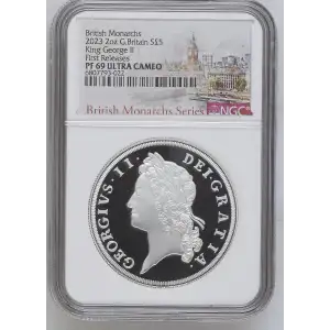 2023 2oz King George II First Releases British Monarchs ULTRA CAMEO (2)