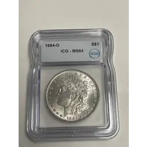 1884 O S$1 Morgan MS64 ICG