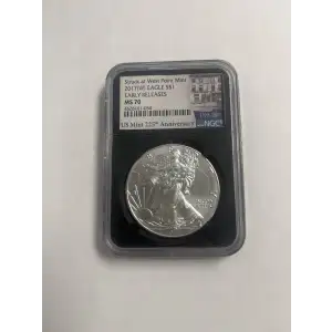 2017 (W) Eagle S$1 MS70 Early Releases