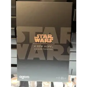 2025 Star wars A New Hope 3oz Silver Poster Coin