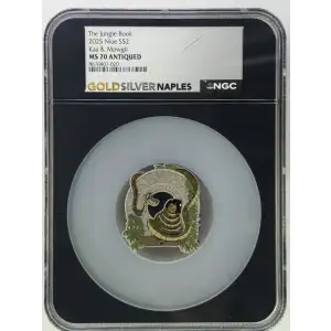 2025 Jungle Book Mowgli MS70 Antiqued NGC CSC2 (2)