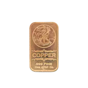 1 oz Copper Walking Liberty /wings