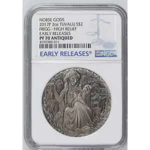 2017P 2oz FRIGG - HIGH RELIEF EARLY RELEASES NORSE GODS (2)