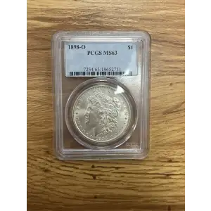 1898 - O - PCGS - MS63 - $1 Morgan