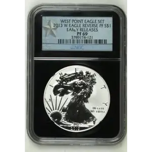 2013 W WEST POINT EAGLE SET EARLY RELEASES OFFICIAL US MINT SET (2)