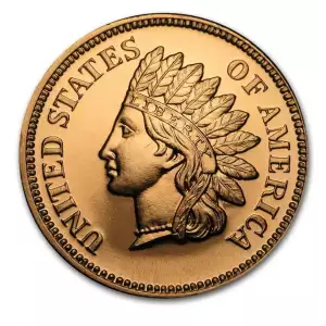 1 oz Copper Indian Head Cent (2)
