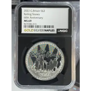 2022 G Britain Rolling Stones 60th Anniversary MS 69