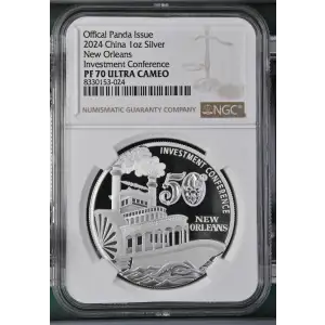 2024 New Orleans Investment Conference Offical Panda Issue ULTRA CAMEO (2)