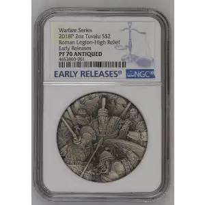2018P 2oz Roman Legion-High Relief Early Releases Warfare Series (2)