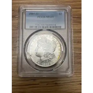 1885 O $1 Morgan MS65 PCGS