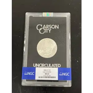 1884 - CC - NGC - MS64 - $1 Morgan GSA HOARD