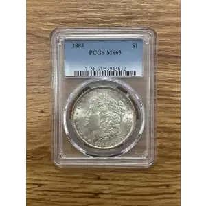 1885 - P - PCGS - MS63 - $1 Morgan