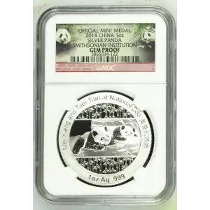 2014 Panda Official Panda Issue Smithsonian Institution ULTRA CAMEO (2)