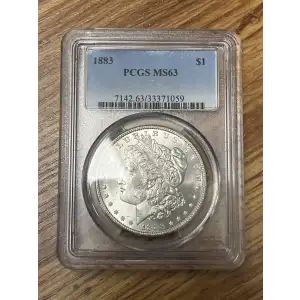 Morgan Dollar (1883) - NGC- MS63