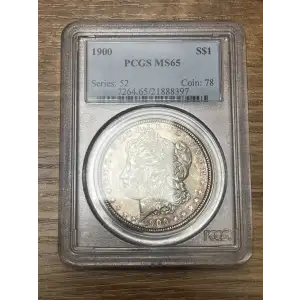 1900 S$1 Morgan MS65 PCGS