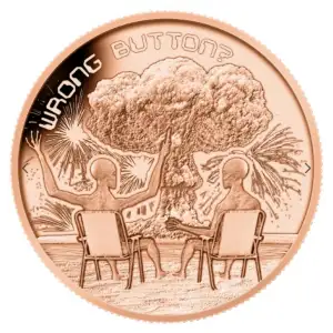 1 oz Copper Round-Alien Fireworks