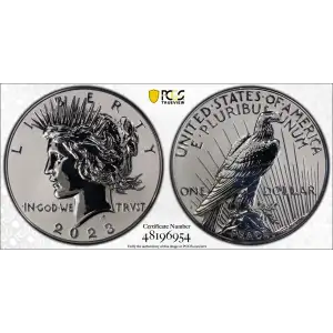 2023-S $1 Peace Dollar Rev PR Two-Coin Reverse Proof Set First Strike (2)