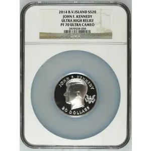 2014 John F. Kennedy Ultra High Relief ULTRA CAMEO (2)
