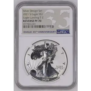 2021 S Eagle Landing T-2 Silver Design Set (2)