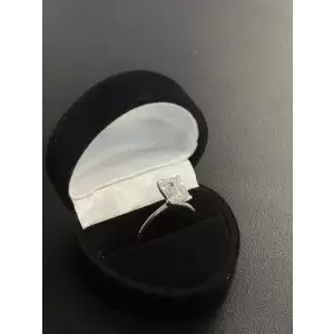 9x7 Labgrown Emerald Cut Diamond VS2 G Color 14KWG