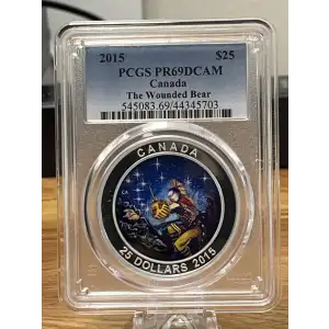 2014 Canada PCGS PR70 The Wounded Bear