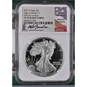 2021 S Eagle Landing T-2 First Day of Issue ULTRA CAMEO (2)