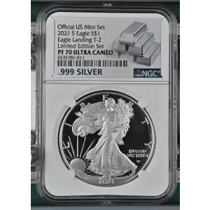 2021 S Eagle Landing T-2 Limited Edition Set Official US Mint Set ULTRA CAMEO (2)