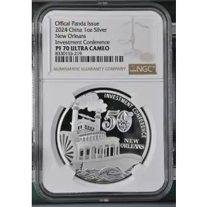 2024 New Orleans Investment Conference Offical Panda Issue ULTRA CAMEO (2)