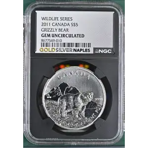 2011 GRIZZLY BEAR WILDLIFE SERIES (2)