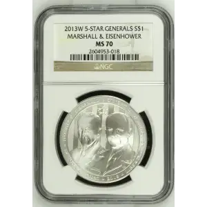 2013 5-STAR GENERALS MARSHALL & EISENHOWER (2)