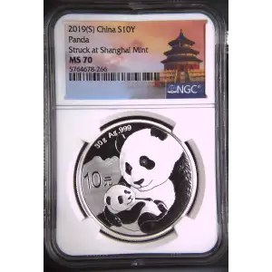 2019(S) Panda Struck at Shanghai Mint (2)