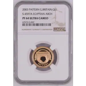 2003 PATTERN S-4597A EGYPTIAN ARCH ULTRA CAMEO (2)