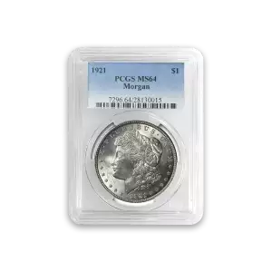 Morgan Dollar (1921) - PCGS - MS64