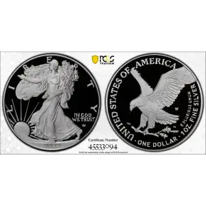 2022-W $1 Silver Eagle First Strike, DCAM (2)