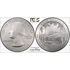 2013-P 25C White Mountain NP 5 oz Silver (2)
