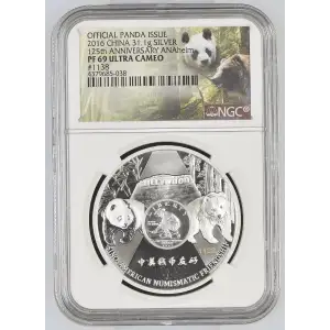 2016 31.1g 125th Anniversary ANAheim Official Panda Issue ULTRA CAMEO (2)