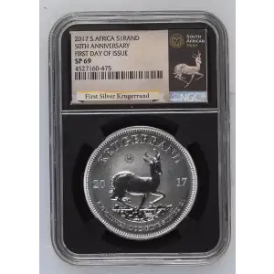 2017 KRUGERRAND 50TH ANNIV. FIRST DAY OF ISSUE (2)