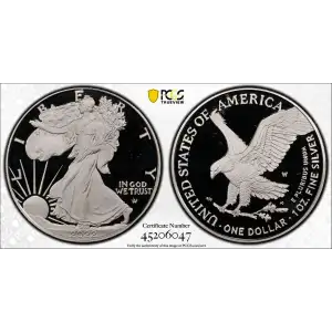 2022-W $1 Silver Eagle First Strike, DCAM (2)