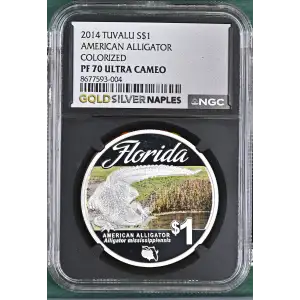 2014 AMERICAN ALLIGATOR COLORIZED ULTRA CAMEO (2)
