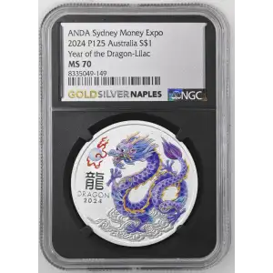 2024 P125 Year of the Dragon-Lilac ANDA Sydney Money Expo (2)