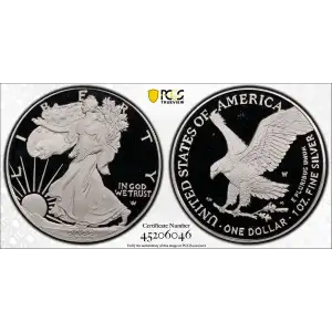 2022-W $1 Silver Eagle First Strike, DCAM (2)