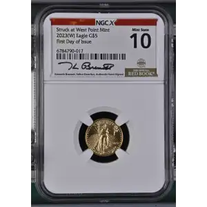 2023(W) First Day of Issue Struck at West Point Mint (2)